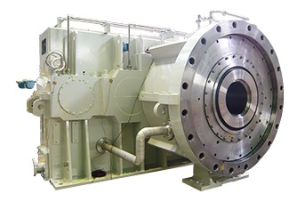 For plastic machinery, gear unit for single screw extruder